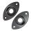 1/4Inch Oval Dented Electric Guitar Jack Output Plate Socket Jackplate,2Pack 5
