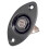 1/4Inch Oval Dented Electric Guitar Jack Output Plate Socket Jackplate,2Pack 7