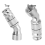 Adjustable Sprayer Nozzle Tips 2 Sets High Pressure Misting 1.5mm Aperture 3