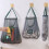 Reusable Kitchen Hanging Mesh Bag Large Capacity Home Fruit Vegetable Storage No.3 8