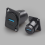 2Pcs D Type Metal USB3.0 Socket Female to USB 3.0 Connector D-Type Panel Mounting Solderless Signal Coupler 6