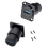 2Pcs D Type Metal USB3.0 Socket Female to USB 3.0 Connector D-Type Panel Mounting Solderless Signal Coupler 2