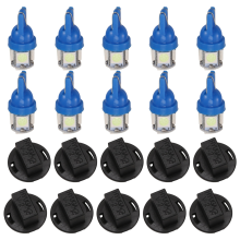 T10 194 168 LED Light Bulb PC194 PC195 PC160 PC168 Instrument Panel Gauge Cluster Dashboard Ice Blue 10PCS
