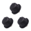 3Pcs Air Condition Switch Control Knob for Champ, Fortuner, 2012 - 2015 3