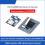 For RP2350 Core2350B Core Board Dual-Core Dual Architecture 8MB PSRAM with USB Adapter 5