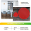 Foldable Round Fan-Red 6