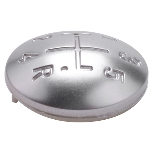 5 Speed Gear Shift Knob Cap Cover For Scenic Chrome Plastic Auto Accessories 2