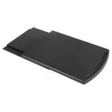 Kitchen Sink Sliding Coffee Tray Mat, Under-Cabinet Equipment Machine Toaster Countertop Storage Moving Slider-Base Rack with Smooth Rolling Wheels