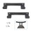 2Pack Ironing Board Hanger,Wall Mounted Holder for Laundry Rooms (Black) 7