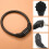 Digital Bicycle Chain Lock Mountain Bike Portable Security Anti-Theft Cable Code Password Lock-Black 7