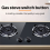 5 PCS Kitchen Black Plastic Gas Stove Cooker Control Knobs 5