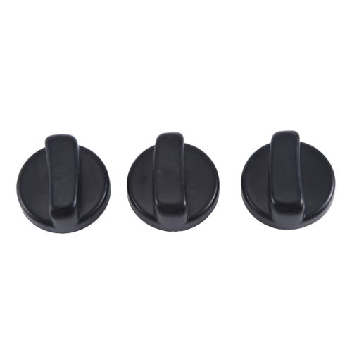7 pcs. 8mm hole black gas stove cooker rotary switch knobs for the kitchen 1