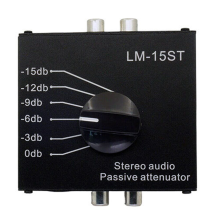 Passive Audio Attenuator ,Line Output Signal Sound Card, Speaker, Microphone, Mic Port, High Low Level Converter