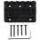 Black 6 string Fixed Hard Tail Guitar Bridge For Strat 3