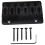 Black 6 string Fixed Hard Tail Guitar Bridge For Strat 8