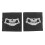 2PCS Cool Bicycle Ski Half Face Mask Ghost Scarf Multi Use Neck Warmer 8