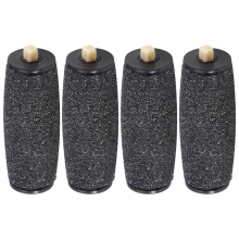 4Pcs/Lot Replacement Roller Heads For Velvet Smooth Electric Foot File Pedicure Machine Dead Skin Callus Remover Care Tool
