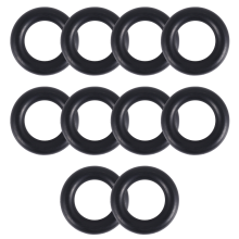 10 pcs Mechanical Rubber O Ring Oil Seal Seals 15 mm x 9 3