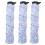 Main Roller Brushes Replacement for Atvel F16 / Pro Sweeper Accessories Enhanced Cleaning Efficiency 3 Pcs 8