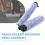 Main Roller Brushes Replacement for Atvel F16 / Pro Sweeper Accessories Enhanced Cleaning Efficiency 3 Pcs 5