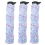Main Roller Brushes Replacement for Atvel F16 / Pro Sweeper Accessories Enhanced Cleaning Efficiency 3 Pcs 1