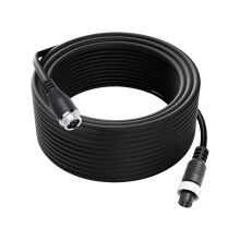 Video Camera Cable for Rear View and Monitor,4Pin Aviation Extension Wire Car Truck RV 15m