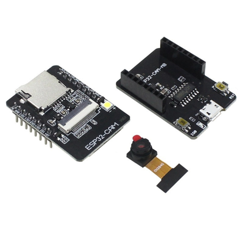 ESP32-CAM Development Board WiFi Module+OV2640 Camera+Base ESP32 WIFI Bluetooth IoT Motherboard Dual-Core 32-Bit CPU 1