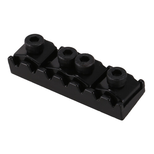 7 String Locking Nut Electric Guitar Tremolo Bridge 48mm (Black)