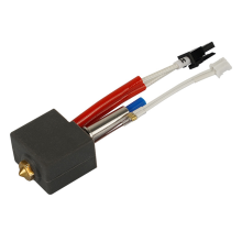 24V 60W Hotend Kit Thermistor Heater Throat for KP3S V1 Extruder Hot End 0.4mm Brass Nozzle