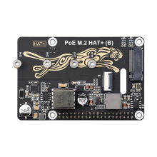 For 5 PCIe to M.2 with PoE Expansion Board Support NVMe Compatible 2230/2242/2260/2280 Hard Drives