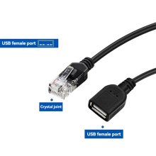 48V to 5V USB Interface PoE Splitter Ethernet 802.3Af /At Power Supply Module for IP Camera Electronic Equipment