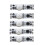 5PCS DC 5-24V 12V PIR Motion Sensor Switch Module Human Movement Detector Controller 8