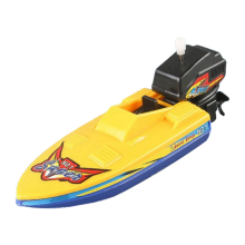 Kids Speed Boat Ship Wind Up Toy Bath Toys Shower Float in Water Classic Clockwork for Children Gift D