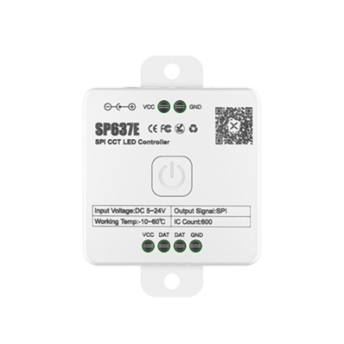 And-SP636E SPI DC5-24v Monochrome Controller with and-RC1 Remote Control Support 2.4G Touch 2