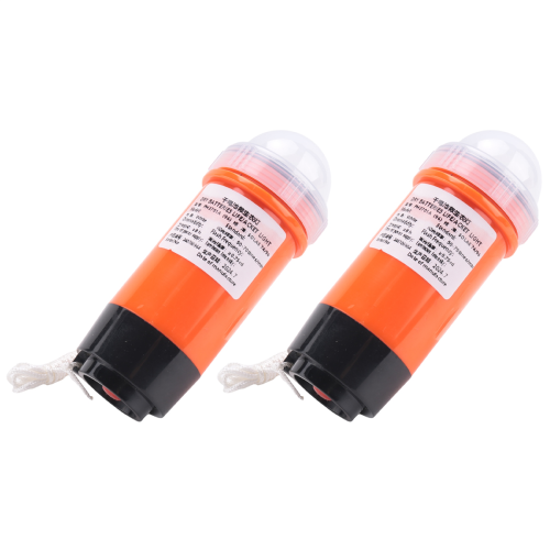2Pcs LED Life Jacket Emergency Light Surf Energy Saving Flashlight Dry Power 2