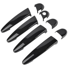 Carbon Fiber Outside Exterior Door Handle Cover Trim for - 1 2 3 4 Series E87 E90 E91 E92 E93 F30 X1 X3 X4 X5 X6 LHD