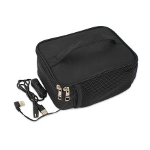 USB Power Bank Food Heating Lunch Box Waterproof Picnic Warmer Container Bag Electric