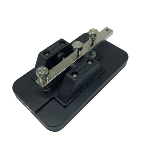 Manual CW Key Teaching Telegraph Exerciser with Buzzer Short Wave Radio Morse Code 2