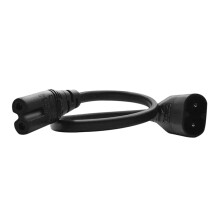 IEC 320 2-Pin C7 Female to C8 Male Figure 8 Power Adapter Extension Cable for Speaker and Printer(0.)
