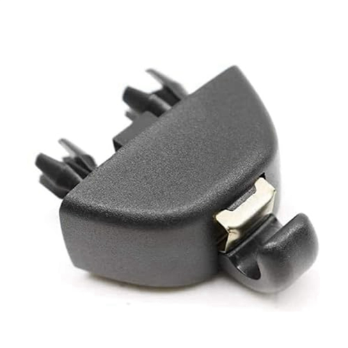 Car Sun Visor Clip Plastic Hook Retainer for A6 6R0857561 Black 2