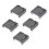 5Pcs YX5200 MP3 Player Audio Module Voice Decode Board Supporting TF Card U-Disk IO/Serial Port/AD 8