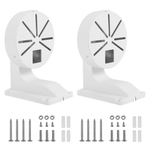 Security Camera Mount Bracket,ABS Indoor Outdoor Wall L-Type Bracket for CCTV Dome IP Mounting 2