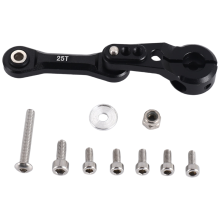 Metal 25T Servo Arm + Link Rod for ARRMA 1/7 INFRACTION MOJAVE 1/8 KRATON SENTON TALION OUTCAST Upgrade Parts,A