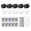 10 Pack 3D Night LED Light Lamp Base + Remote Control USB Cable, 16 Colors Show Display Stand for Acrylic 8