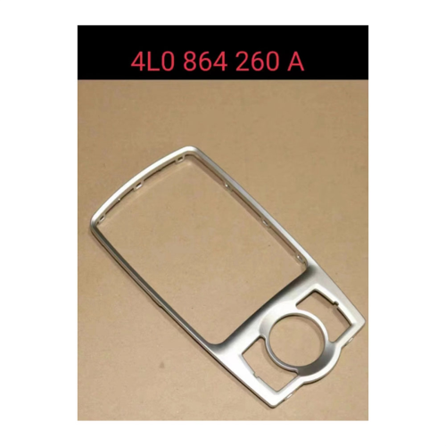 4L0864260 Front Console Chrome Frame Trim for 2007-2015 Gear Shift Panel Decorative Cover 4L0864260A 2