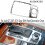 4L0864260 Front Console Chrome Frame Trim for 2007-2015 Gear Shift Panel Decorative Cover 4L0864260A 8