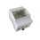 For 5 Case DIN Rail Shell ABS Large Inner Space Clear Top Electric Box for RPi Pi 2