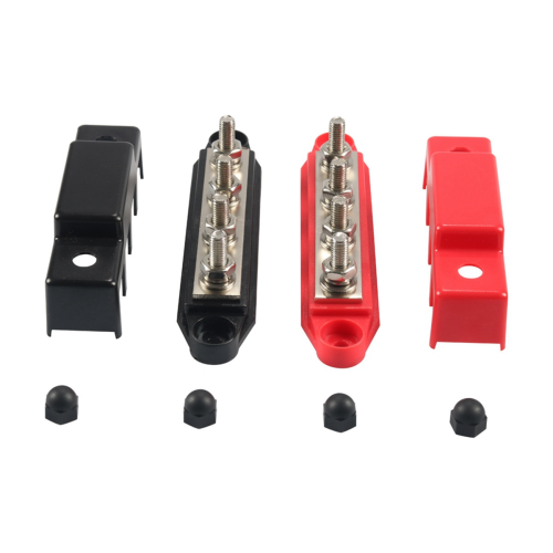 4 Way Busbar M8 High-Current Terminal Stud Multi-Function RV Conversion Accessories Car Supplies 1