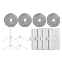Vacuum Cleaner Parts for W2 Replacement Spare Side Brush Filers Mop Rag Accessories