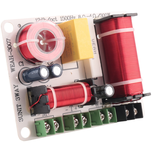 3 Way Speaker Frequency Divider 300W HiFi Crossover Filter Distributor for DIY Home Modification 2